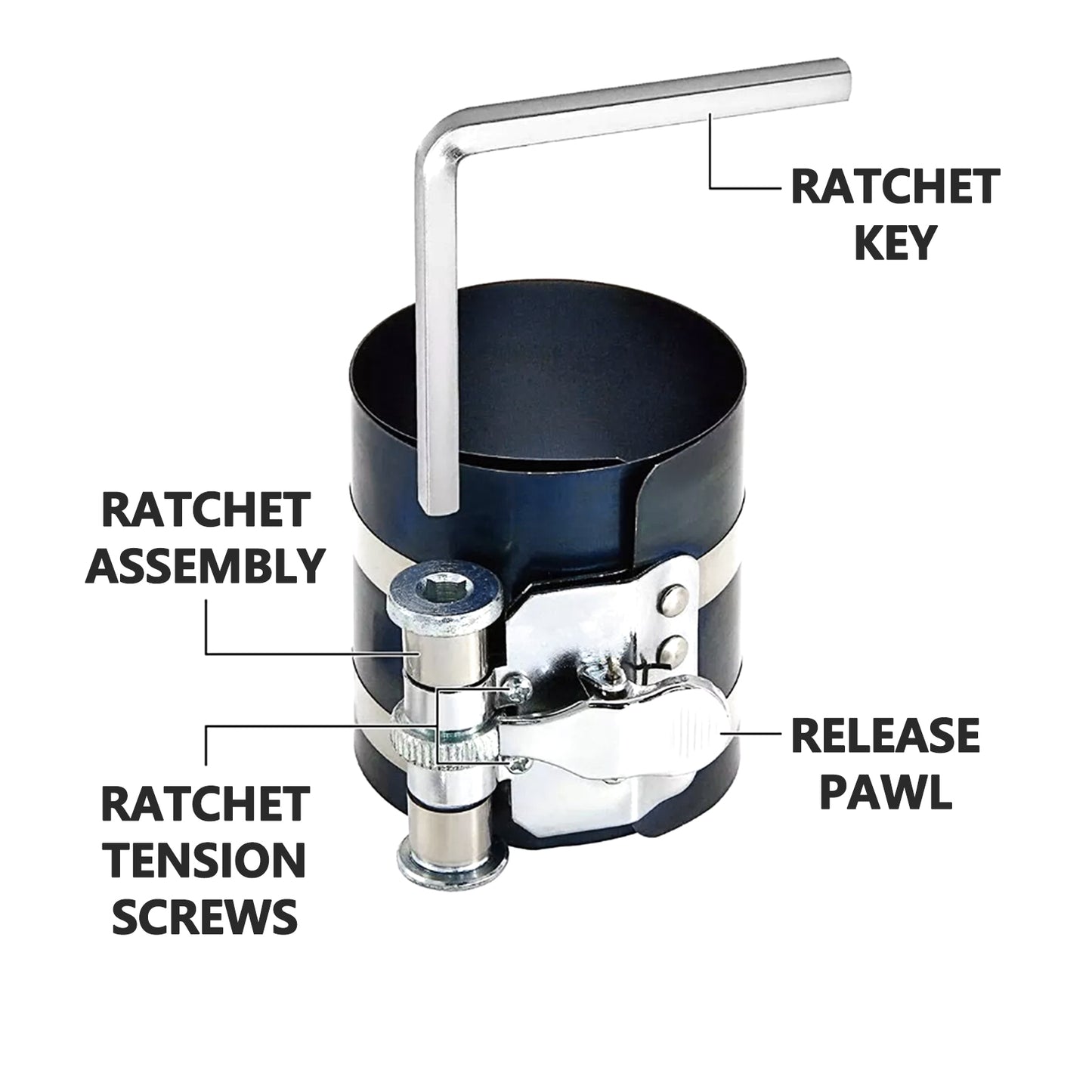 Piston Ring Compressor