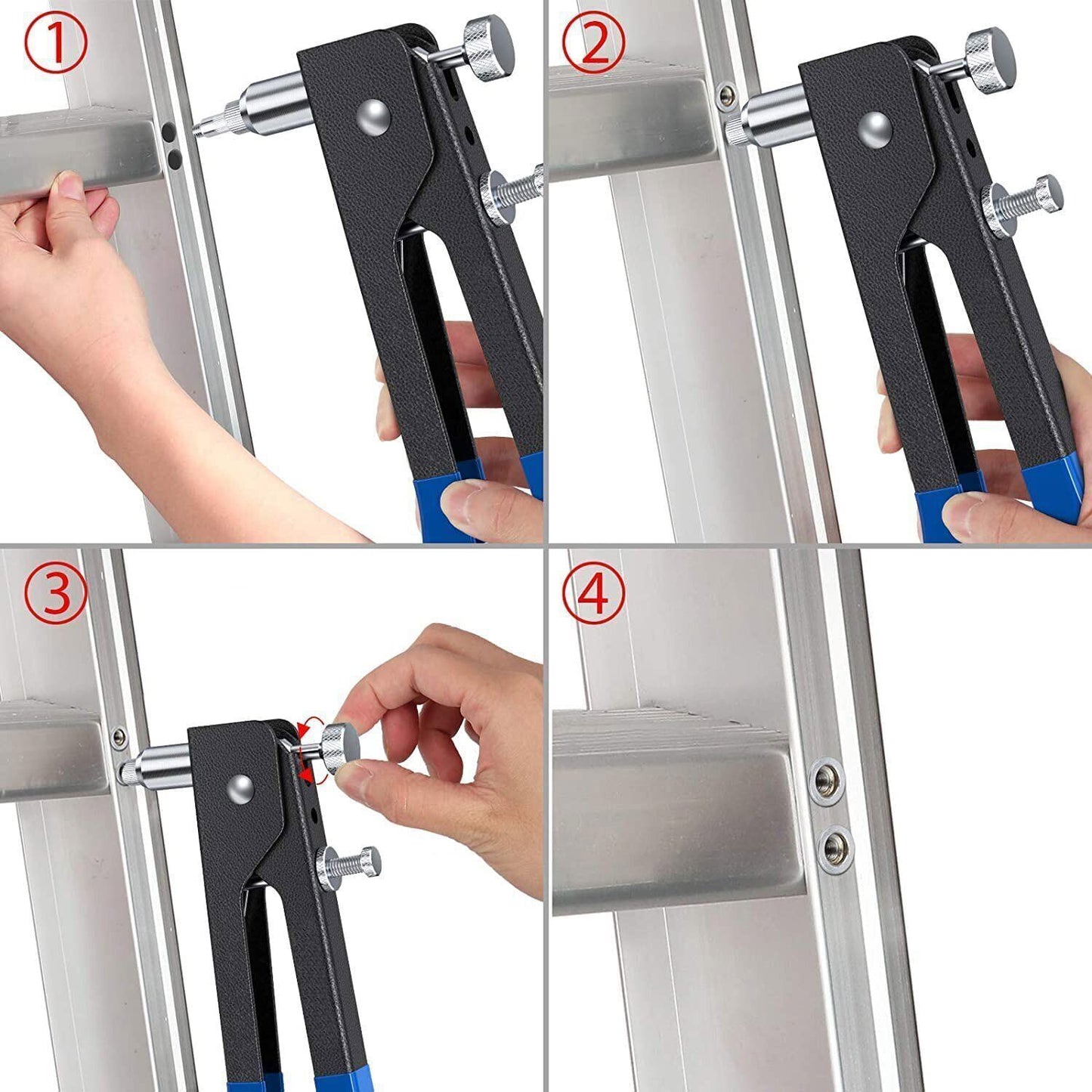86PCS Threaded Nut Riveter Gun