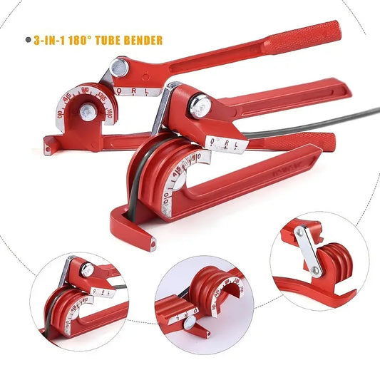 Mini Pipe Bender Copper Steel Tube Bending Plumbing Hand Tool