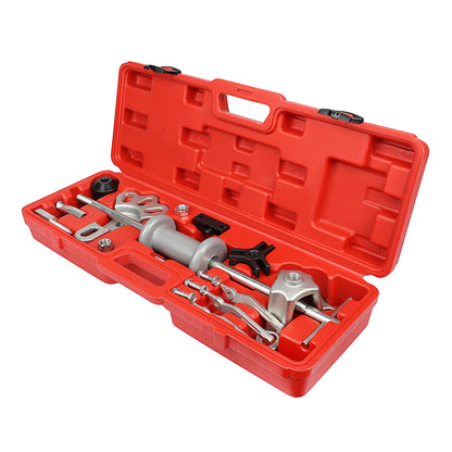 Slide Hammer Dent Puller Tool Kit Wrench Adapter Axle Bearing Hub Auto Set