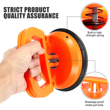 3X Dent Puller Car Body Panel Suction Cup Set Repair Removal Tool Kit UP TO 70kg