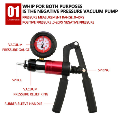 Vacuum Pump Brake Bleeder Set