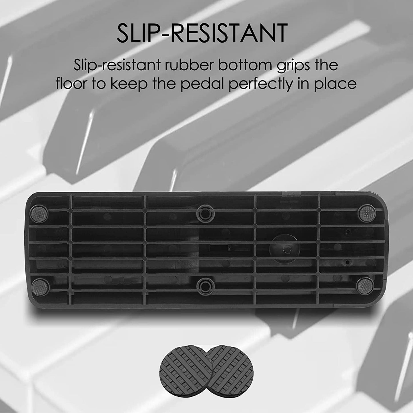 Universal Piano-style Sustain Foot Pedal