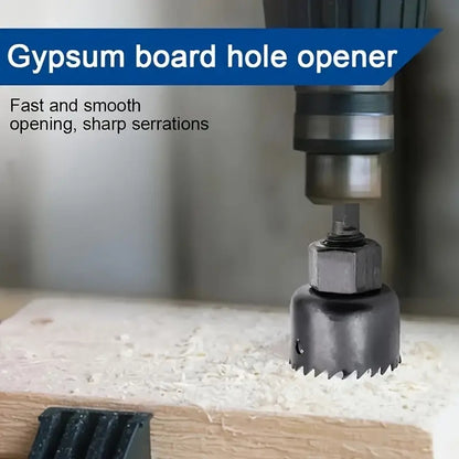 16Pcs Hole Saw Kit 19-127mm Circular Round Cutting Sawing Kit Set Wood Metal UK