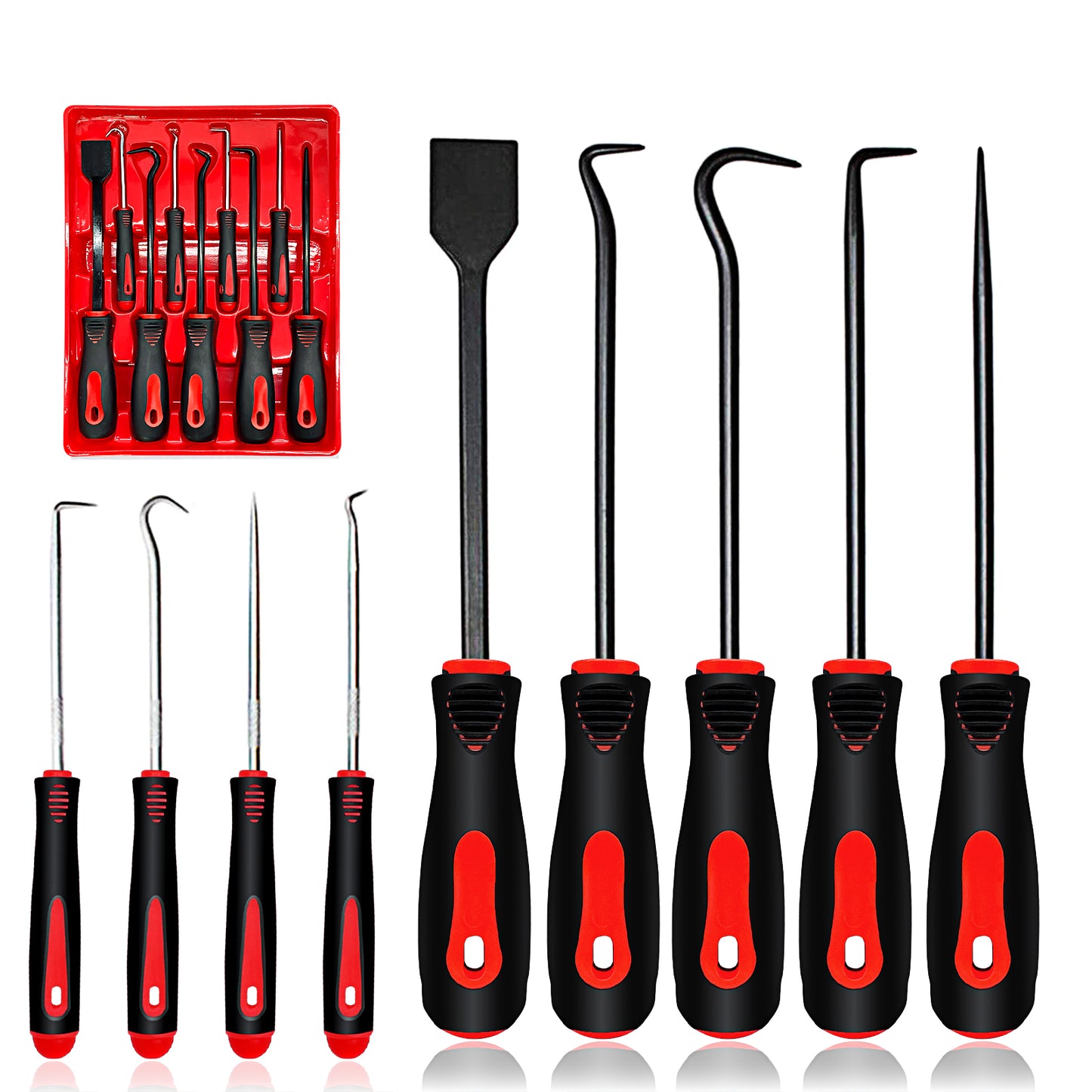 Scraper Hook And Pick Tool Set O Ring Seal Gasket Removal Set & Mini Hook & Pick