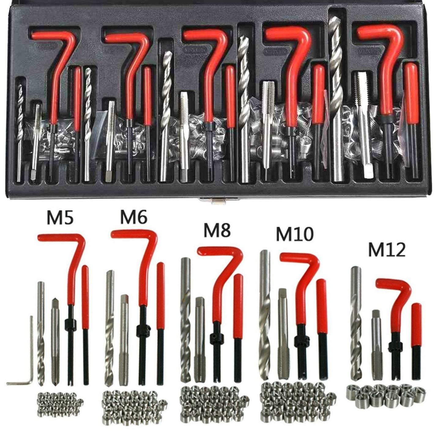 131Pc Thread Repair Kit