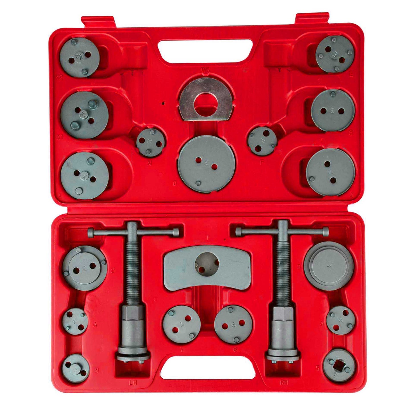 22pc Disc Brake Caliper Piston Rewind Tool Kit