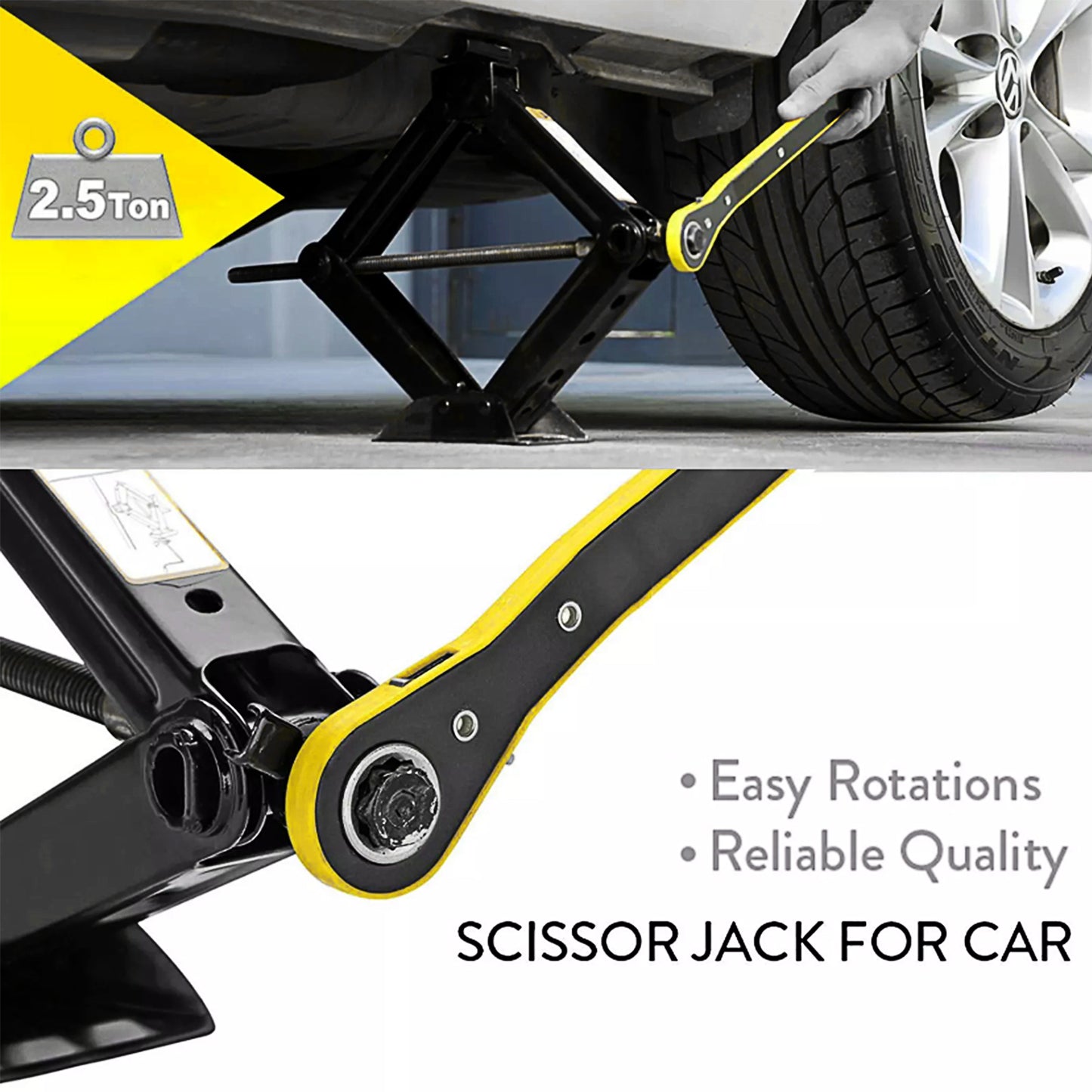 2.5 Ton Scissor Jack
