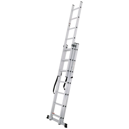 3 Section Extension Ladder (Silver）
