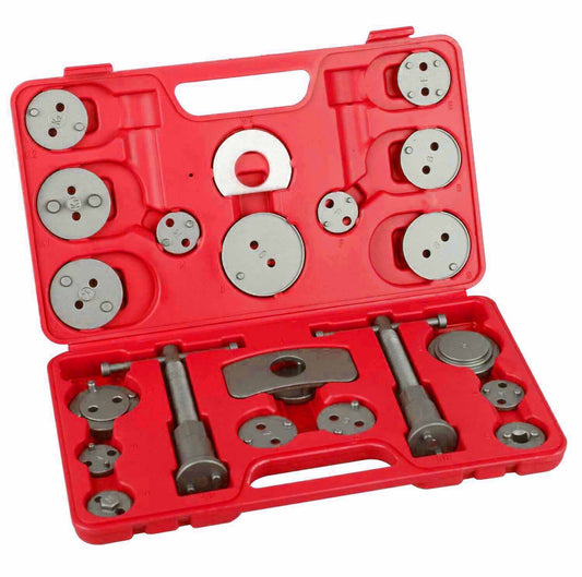 22pc Disc Brake Caliper Piston Rewind Tool Kit