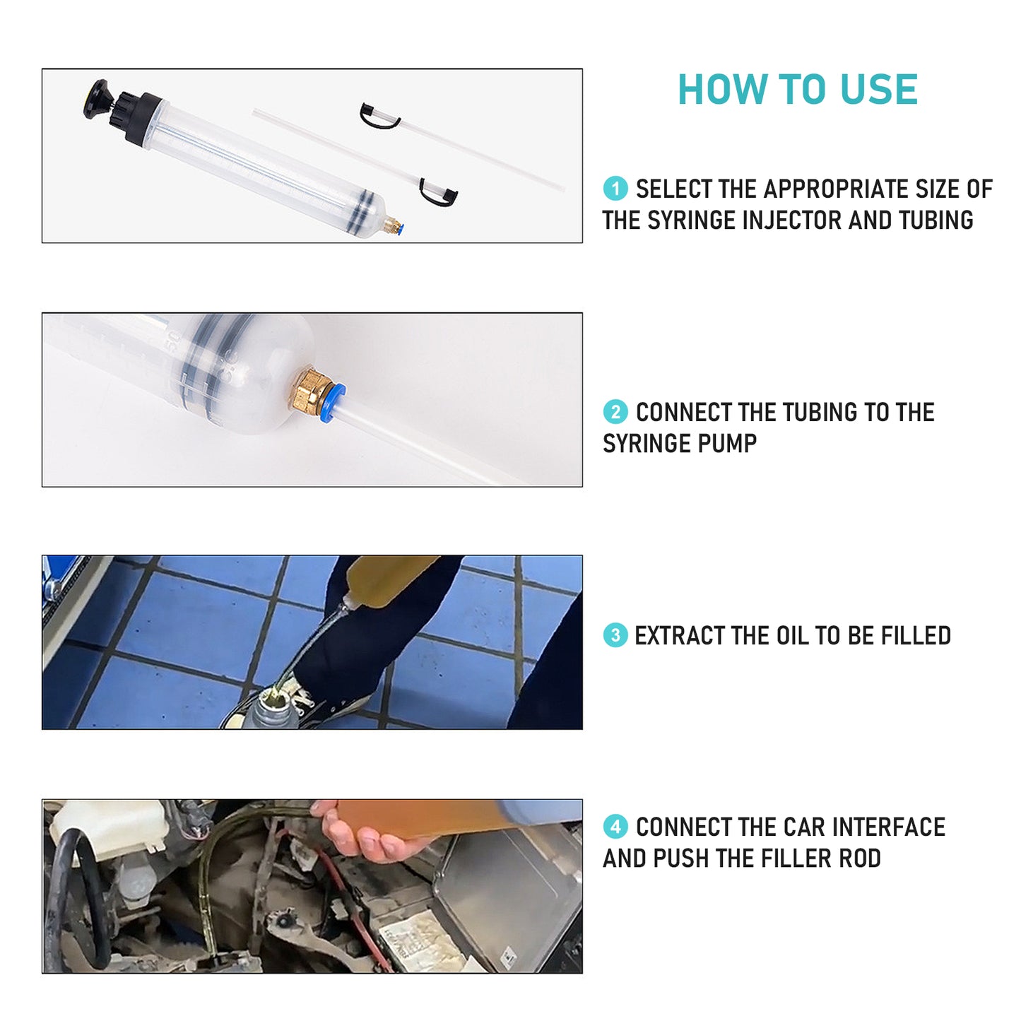 500cc Car Oil Fluid Extractor
