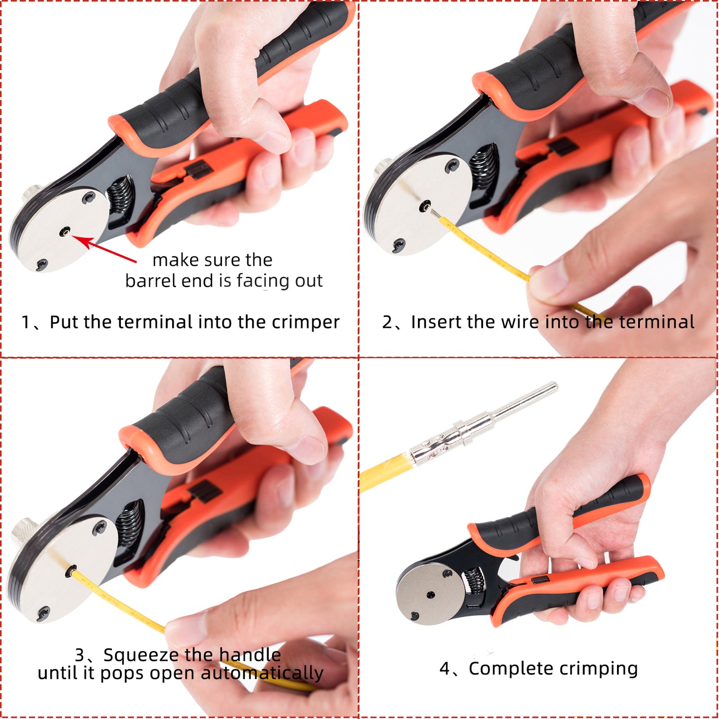 D sub pin crimper FOR  Deutsch Solid Contacts