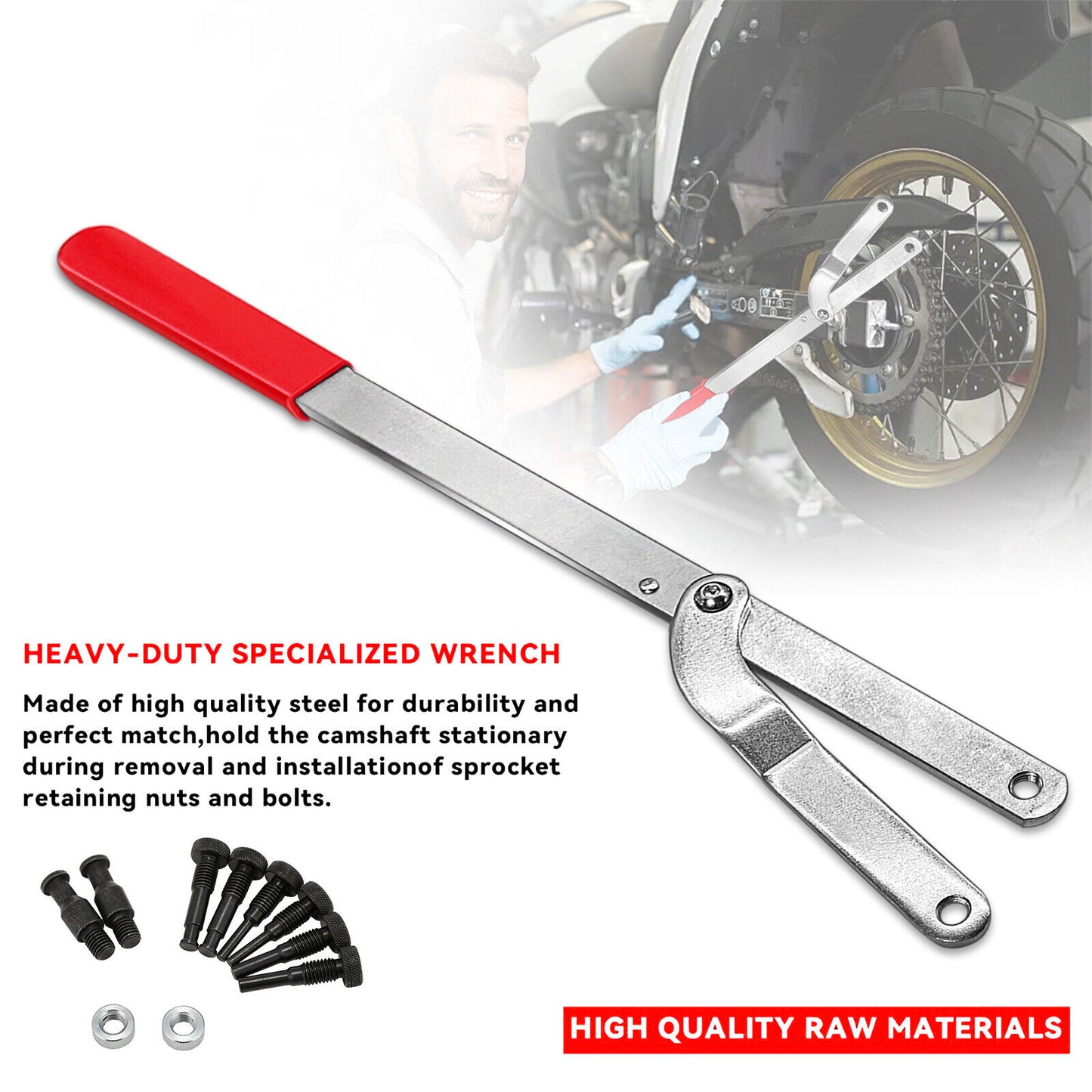 Fan Clutch Sprocket Camshaft Pulley Holding Wrench Tool