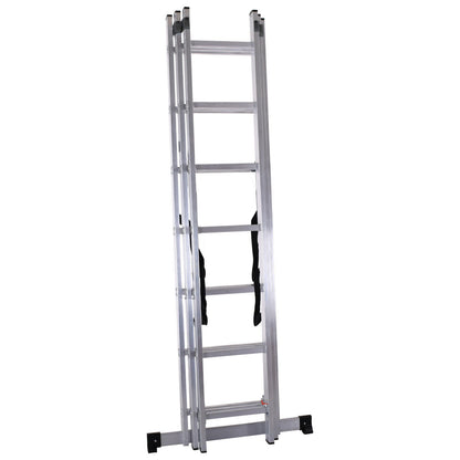 3 Section Extension Ladder (Silver）