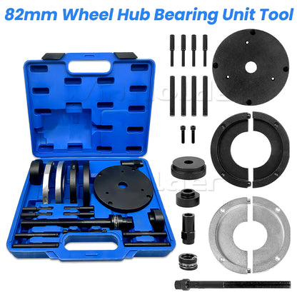 82MM WHEEL HUB BEARING INSTALLER UNIT TOOL SET FOR FORD VOLVO GEN2 WHEEL BEARING
