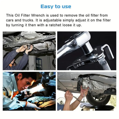 Oil Filter Wrench Set 2 Way 3 Leg Oil & Fuel Filter Wrench/Removal Tools