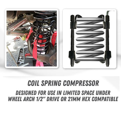 COIL SPRING COMPRESSOR SUSPENSION CLAMPS 380MM TOOL FOR CAR HEAVY DUTY PAIR