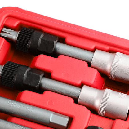 13 Pcs Alternator Free Wheel Pulley Removal Set Car Garage Tool