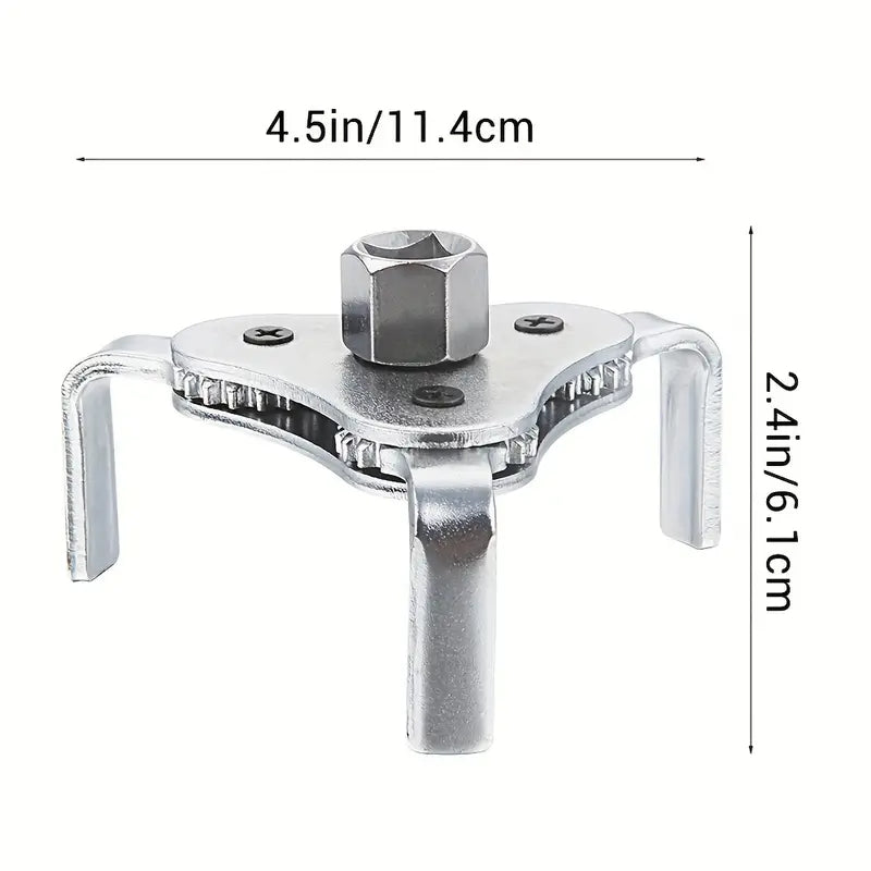 Oil Filter Wrench Set 2 Way 3 Leg Oil & Fuel Filter Wrench/Removal Tools