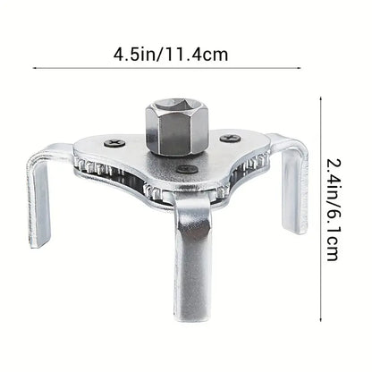 Oil Filter Wrench Set 2 Way 3 Leg Oil & Fuel Filter Wrench/Removal Tools
