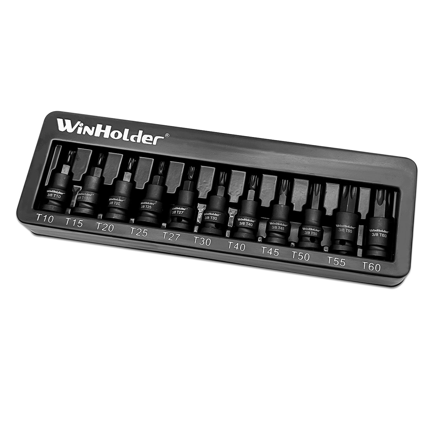 11PC 3/8" DR Impact Tamper Star Torx Bit Sockets