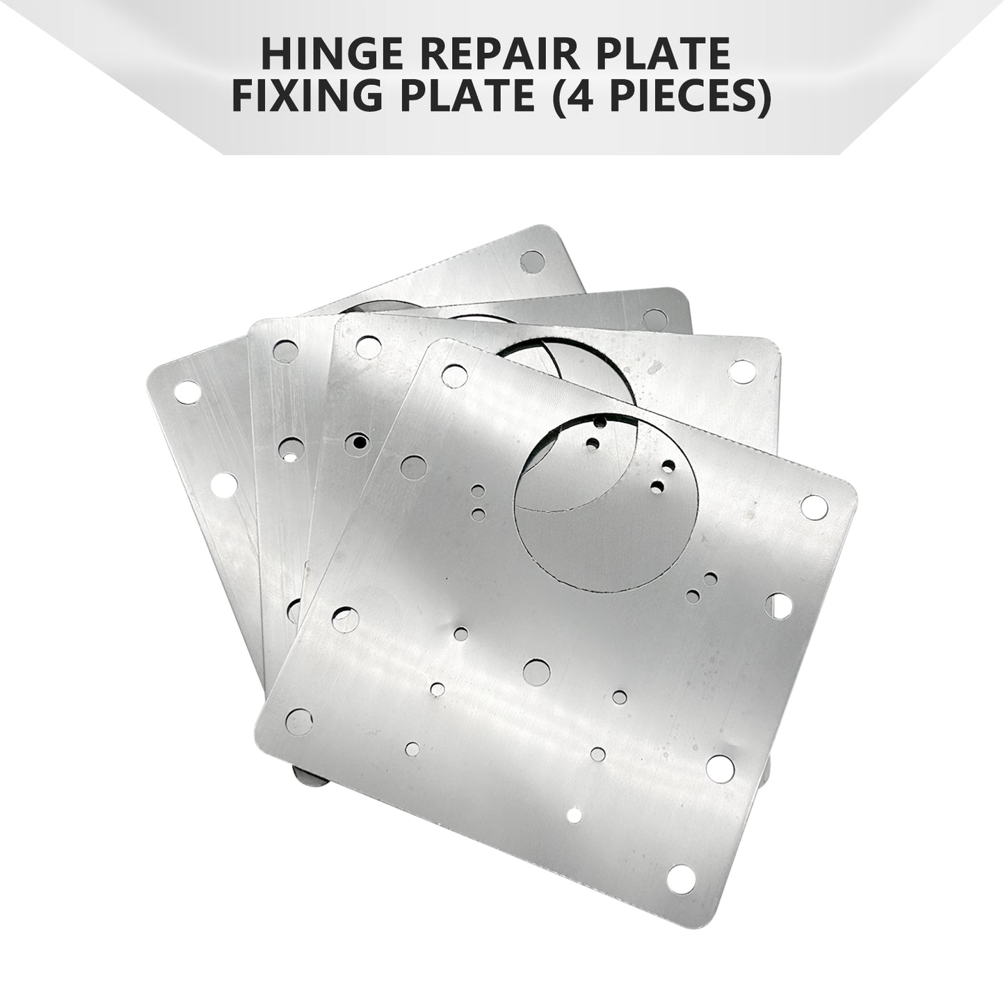 Kitchen Cupboard Door Hinge Repair Kit Plate and Fixing Screws Cabinet Hinges
