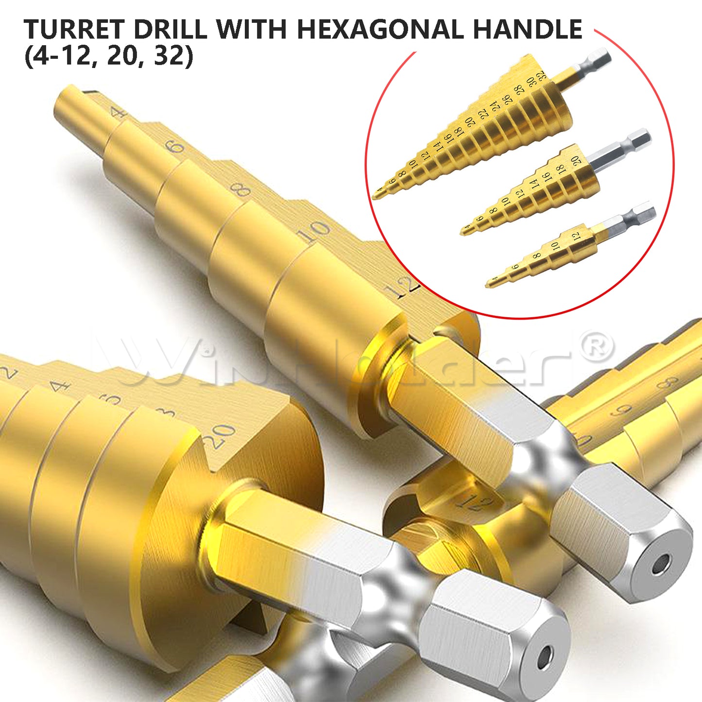 Step Drill Bits