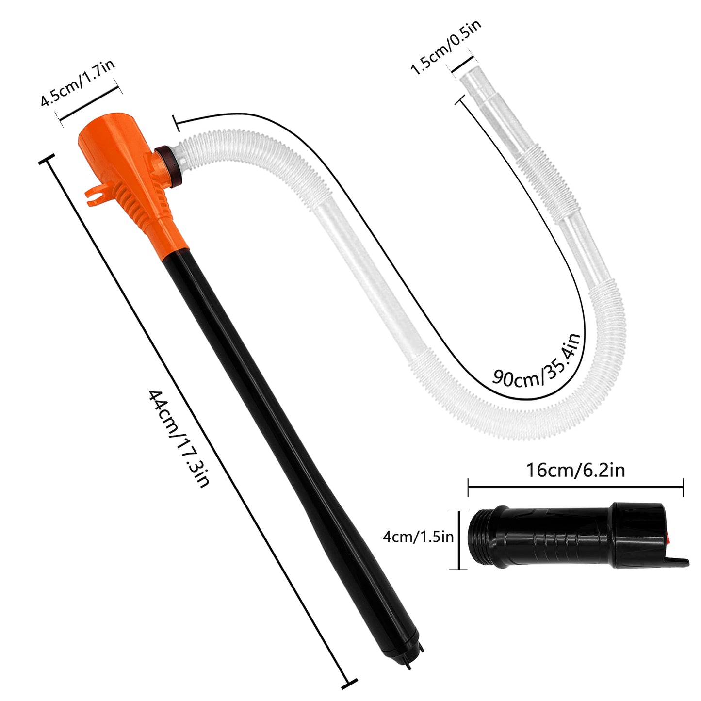 Battery Operated Electric Siphon Fuel Oil Water Petrol Liquid Transfer Pump