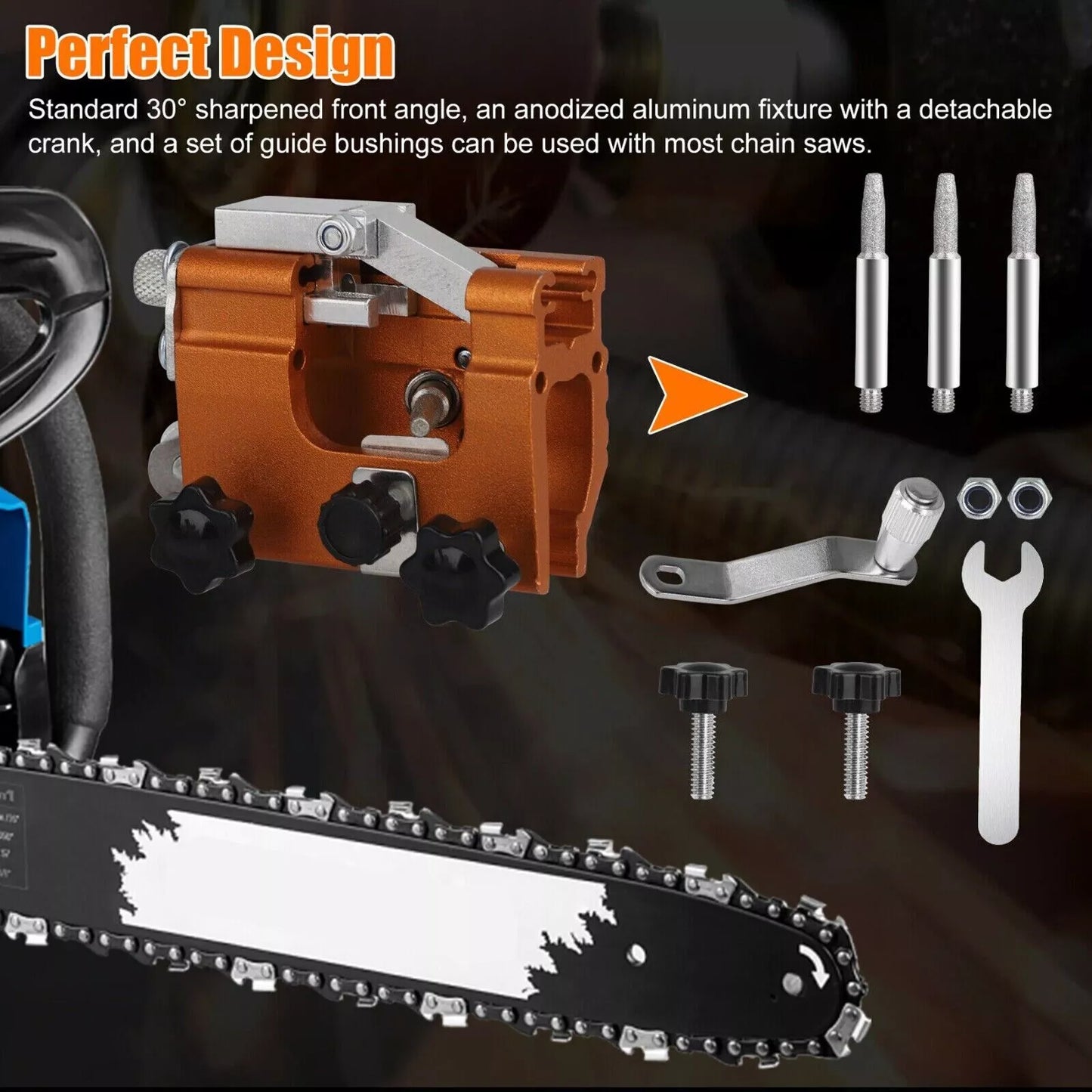 Chainsaw Chain Sharpener