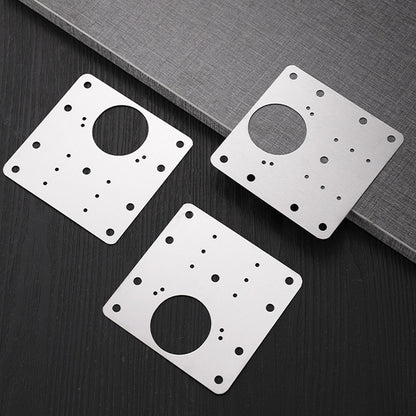 Kitchen Cupboard Door Hinge Repair Kit Plate and Fixing Screws Cabinet Hinges