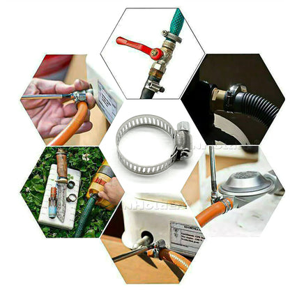 Stainless Steel Hose Clamp Kit