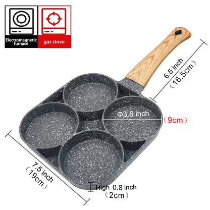 4 Hole Omelet Pan