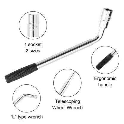 Telescopic Wheel Brace Wrench