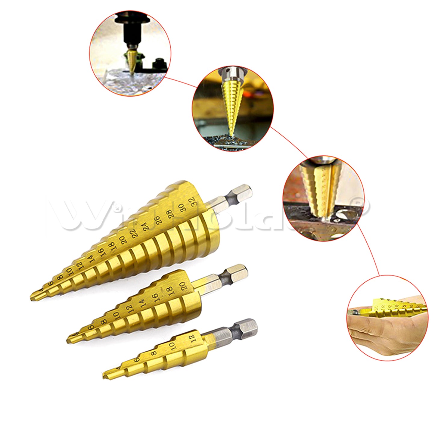 Step Drill Bits