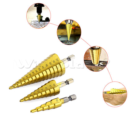 Step Drill Bits