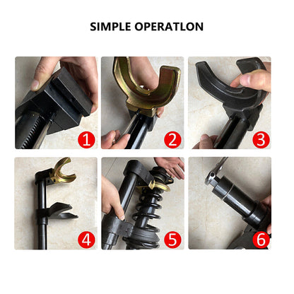 Coil Spring Compressor Set Suspension Spring Compress（Red Box）