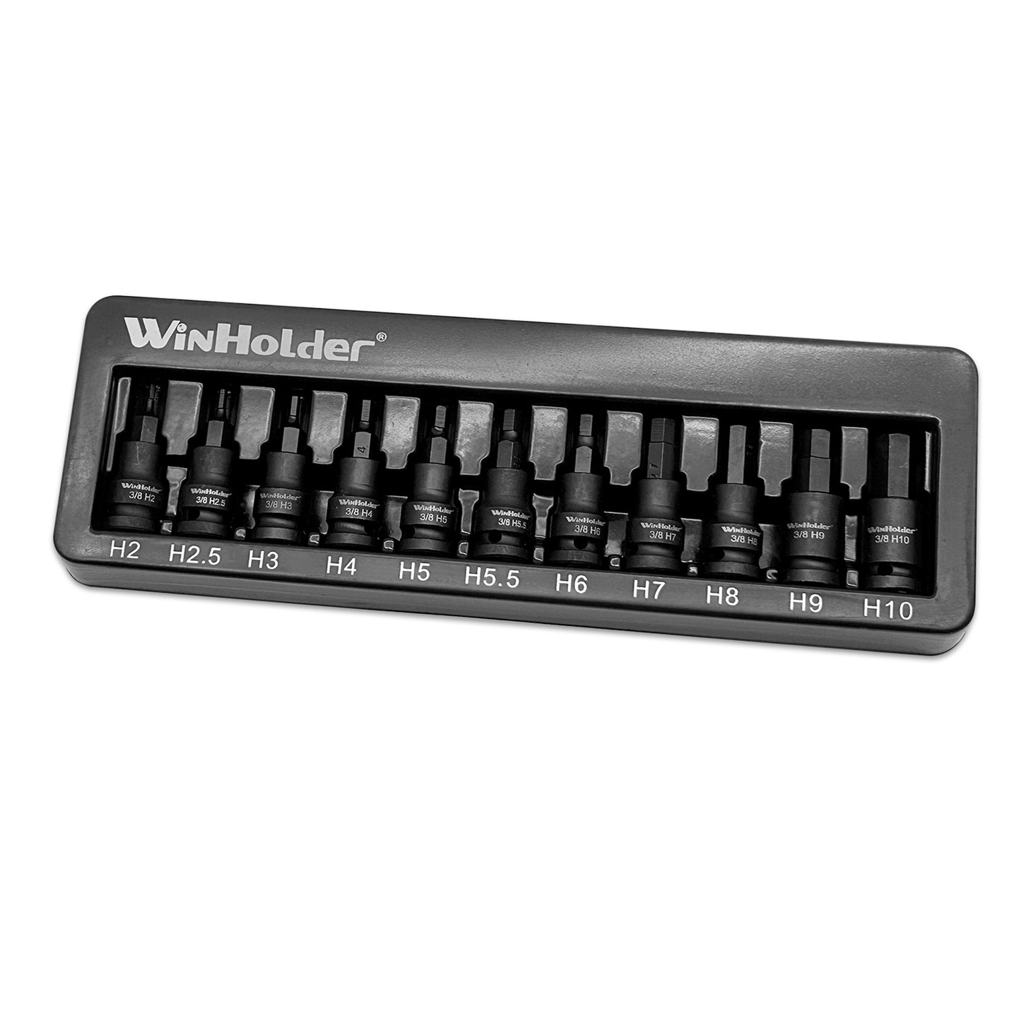 IMPACT HEX BIT Sockets Set 3/8" H2 To H10