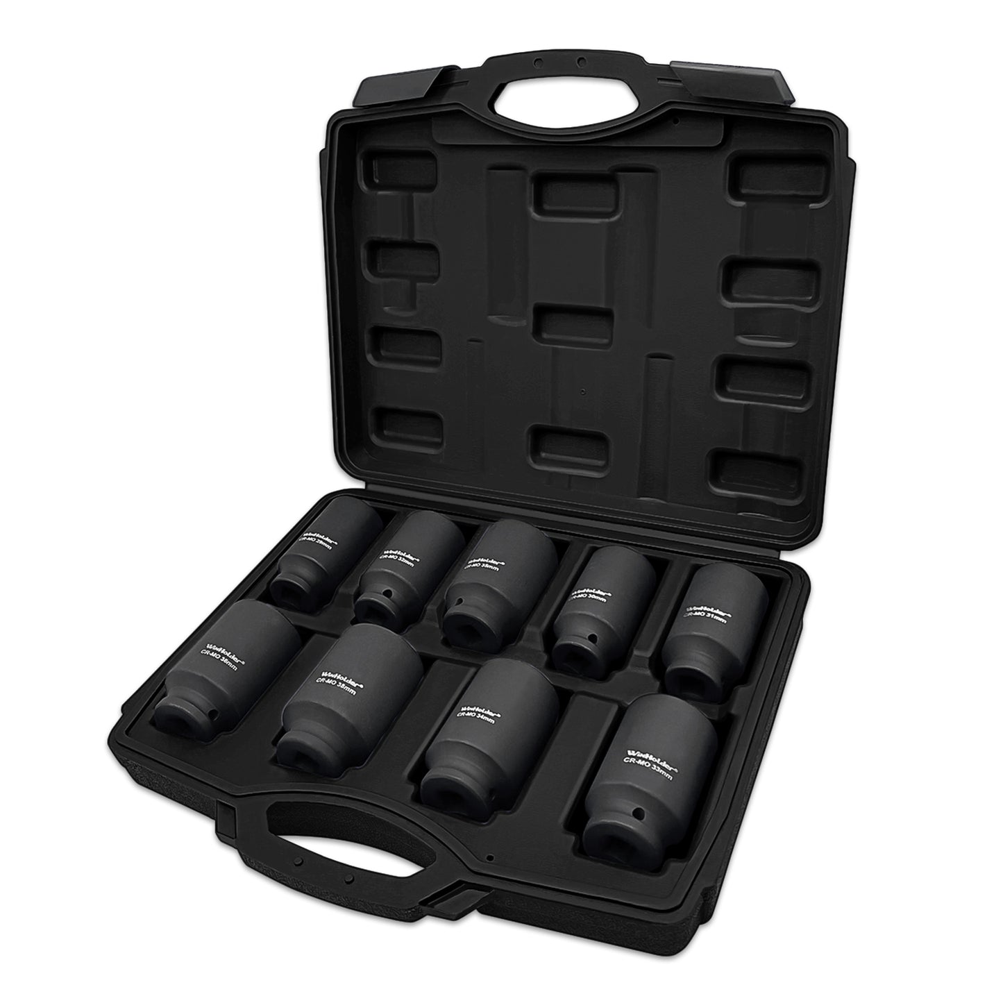 6 Point Axle Hub Nut DEEP IMPACT Socket Set 1/2"Dr Thin Wall Drive Shaft Socket