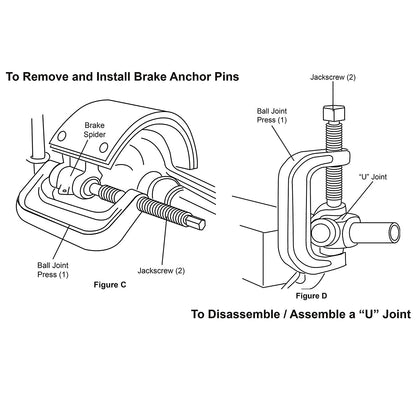 4 in 1 Ball Joint Press