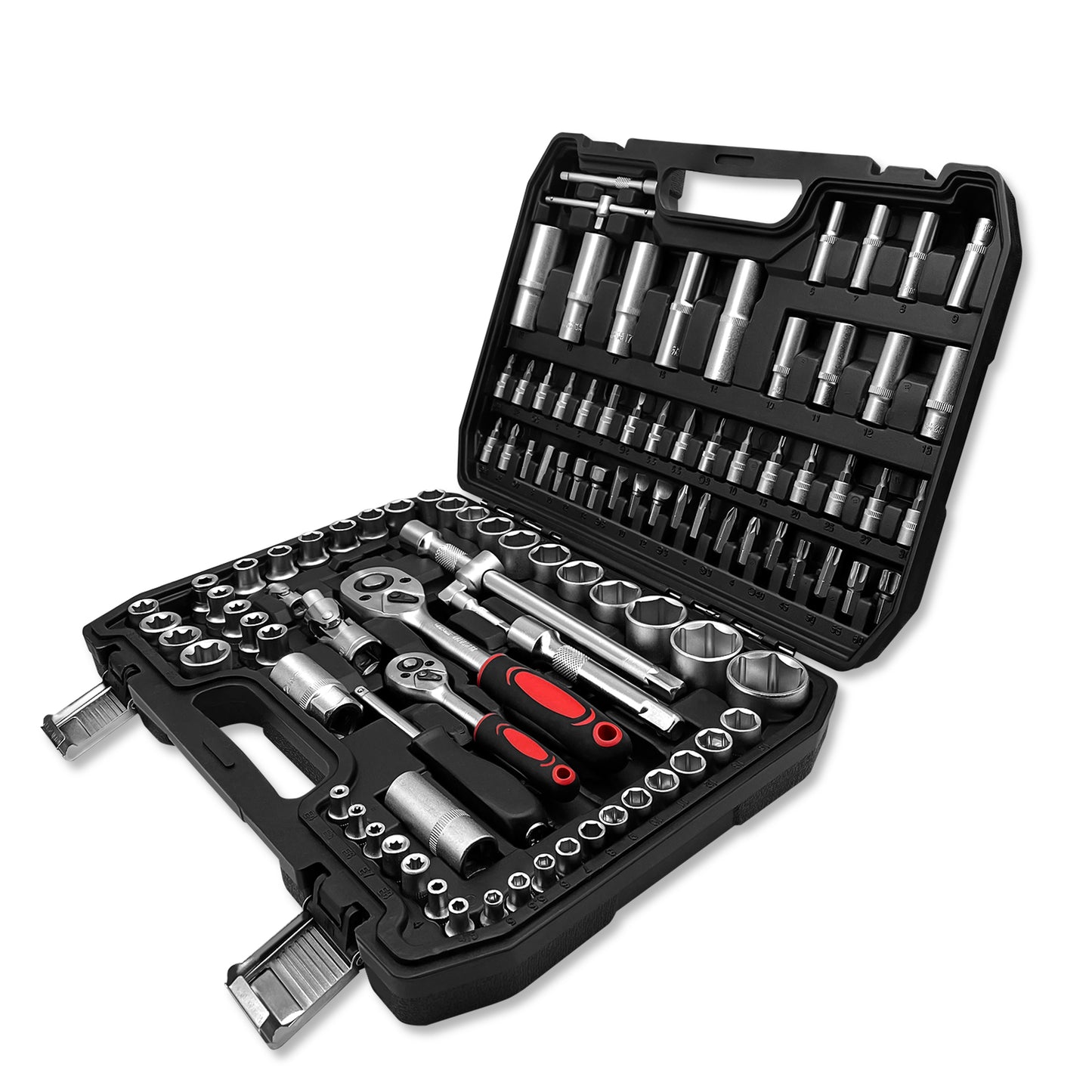 108PC 1/2" & 1/4" SOCKET SET