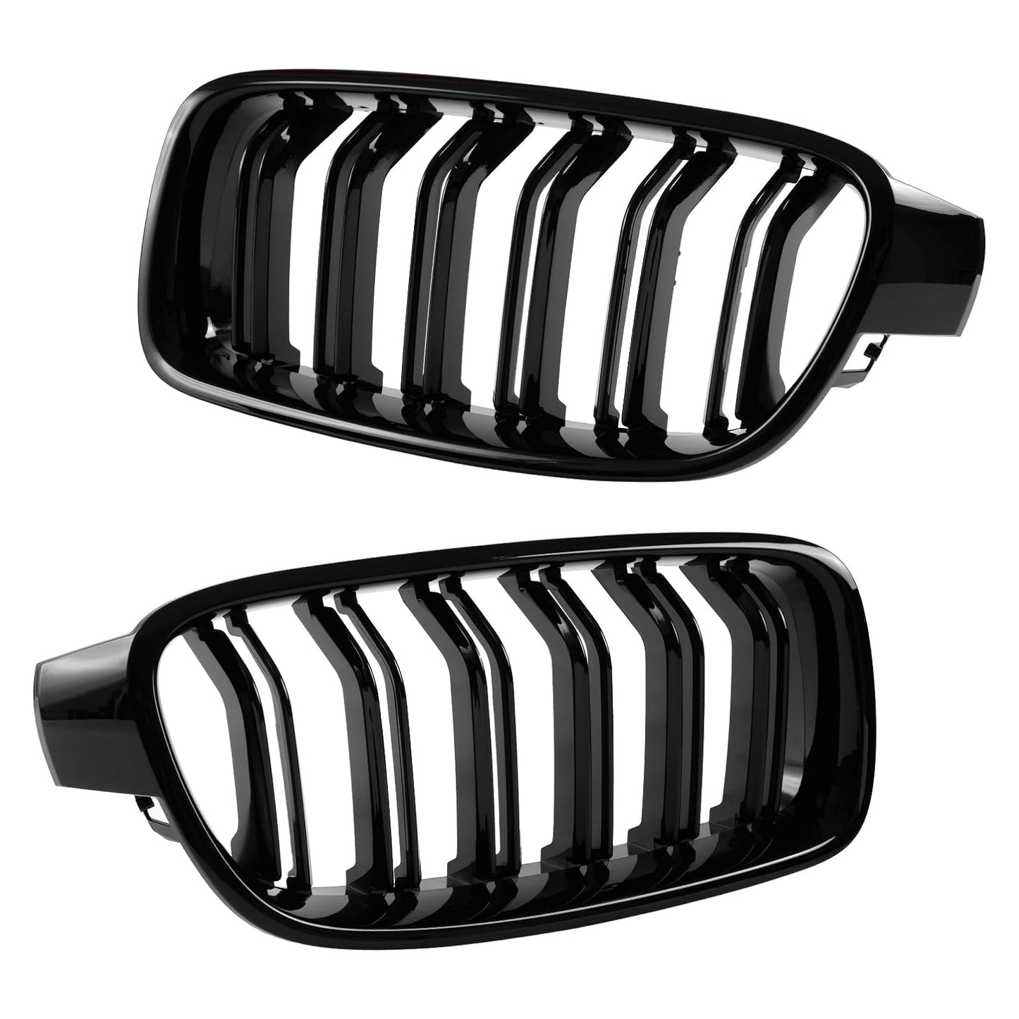 FOR BMW F30 F31 3 SERIES 2012-18 KIDNEY TWIN GRILLS GRILLE