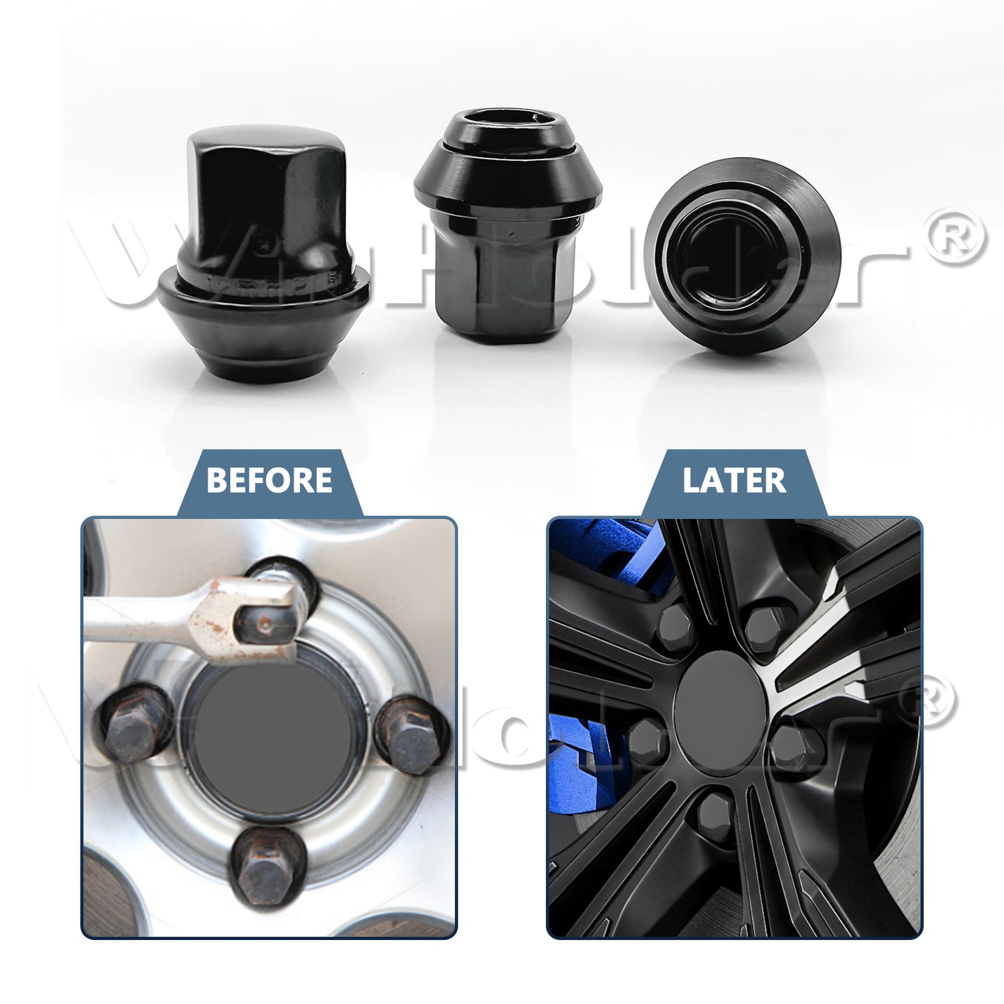 Alloy wheel nuts