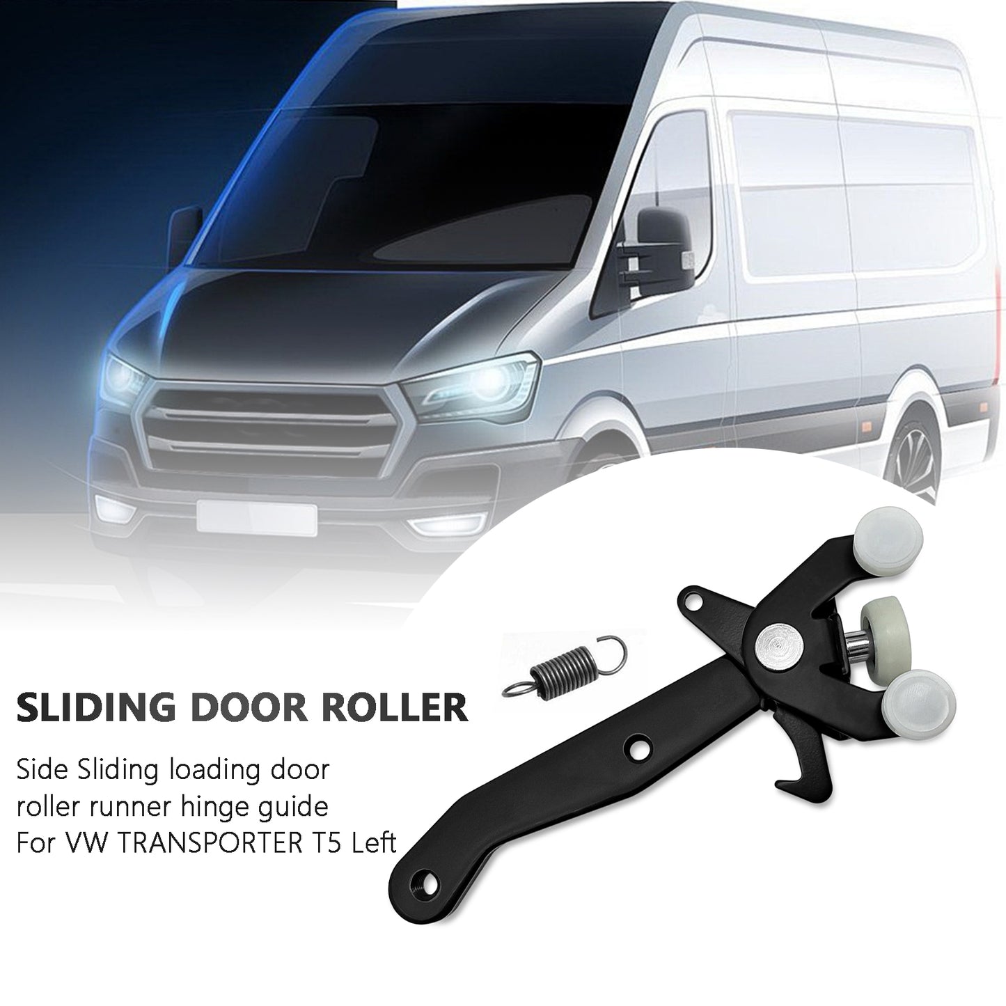 Sliding Door Roller Guide Hinge Bottom Left 7H0843397 for VW Transporter T5